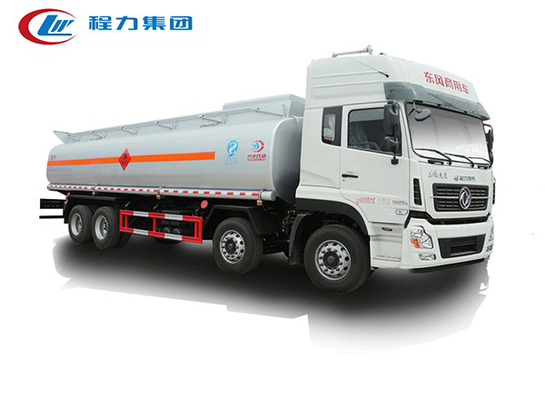 東風(fēng)天龍前四后八25立方鋁合金運(yùn)油車