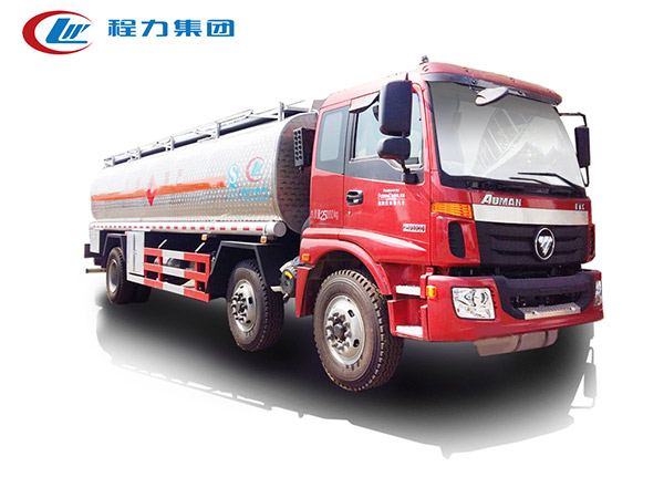 福田歐曼28立方小三軸鋁合金運(yùn)油車