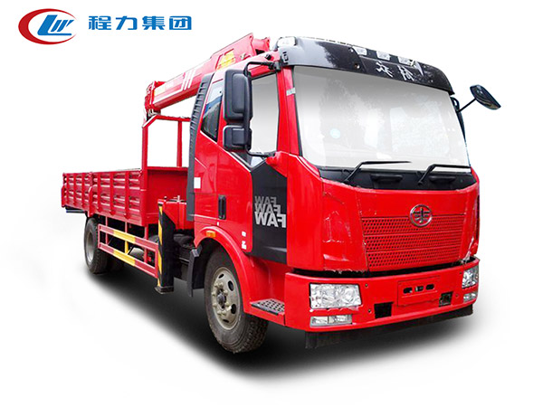 解放J6單橋6.3噸隨車(chē)吊