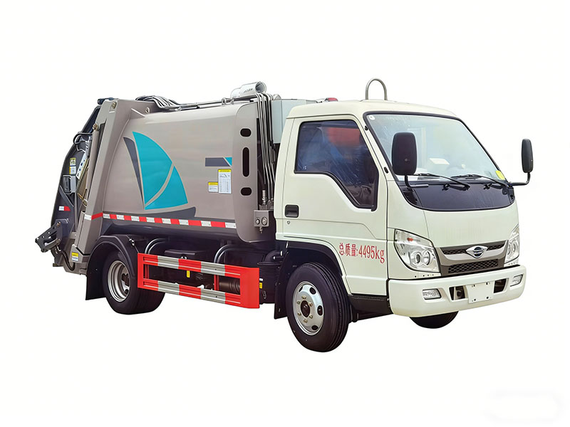 福田小卡之星5.8方壓縮垃圾車