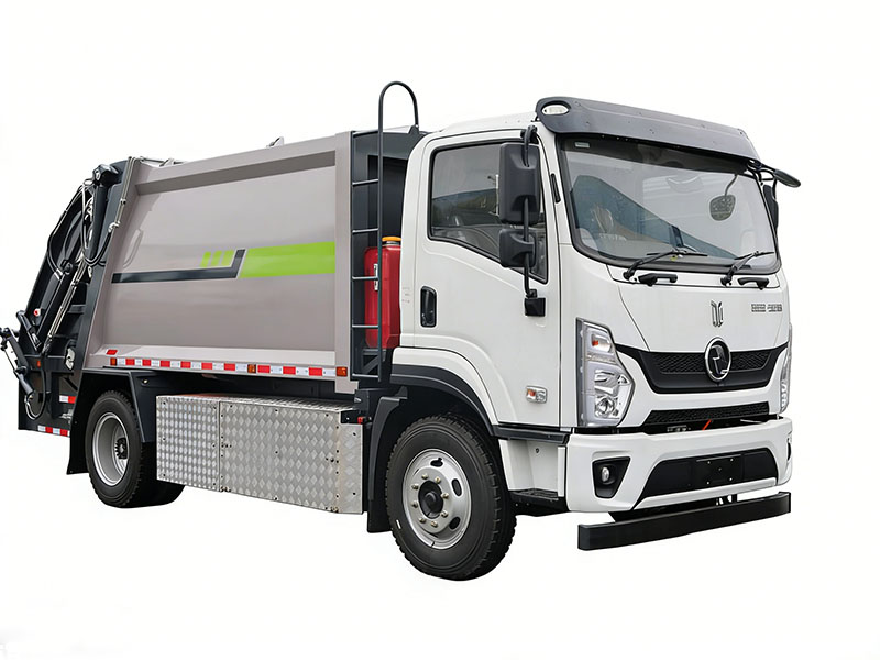 新能源純電動(dòng)陜汽12方壓縮垃圾車