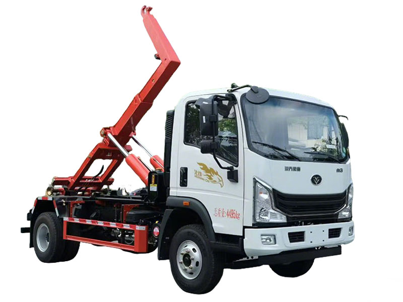 藍(lán)牌重汽豪曼重載勾臂垃圾車