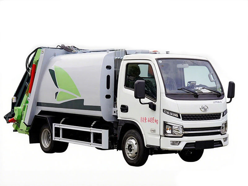 新能源純電動(dòng)上汽躍進(jìn)6.5方壓縮垃圾車