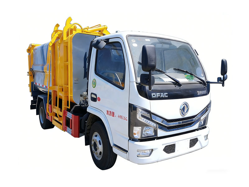 東風多利卡7方側裝壓縮垃圾車
